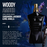Jean Paul Gaultier Le Male Le Parfum - Amber Woody Eau de Parfum Intense for Men Fragrance - Cardamom, Lavender & Iris, Vanilla - Men's Perfume Spray